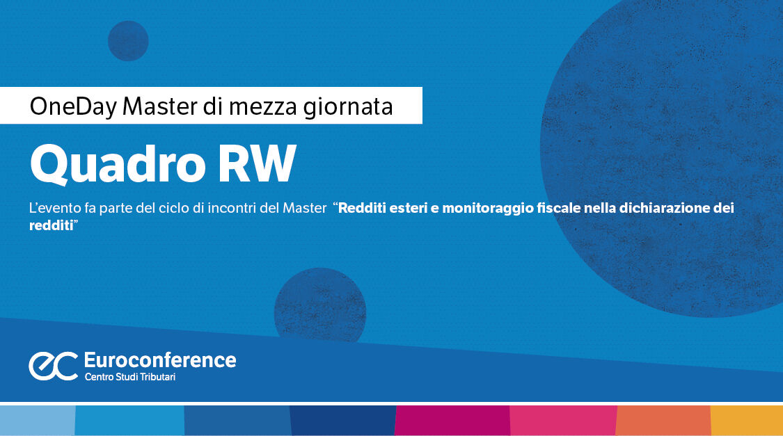 Immagine Quadro RW | Euroconference